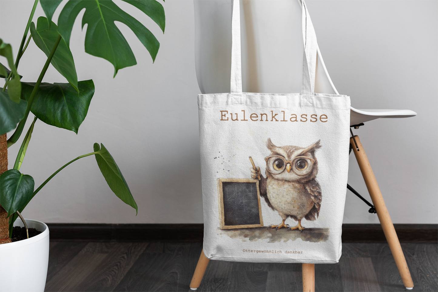 Jutebeutel "Eulenklasse"