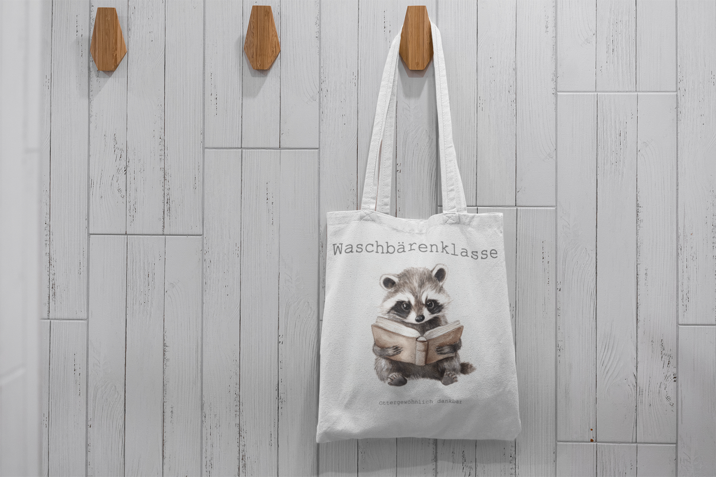 Jutebeutel "Waschbärenklasse"