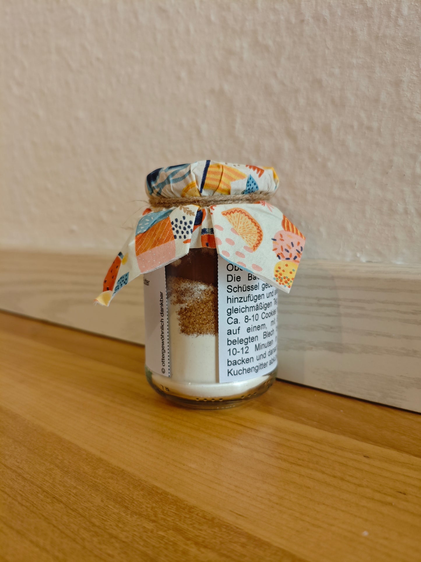 Halbzeitcookies im Glas – Mitbringsel für den Fußballabend | Sofort-Download