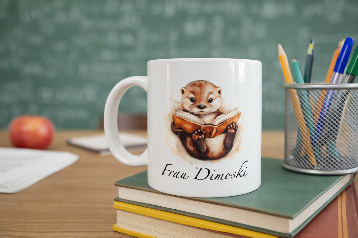 Personalisierte Tasse "Otterklasse"