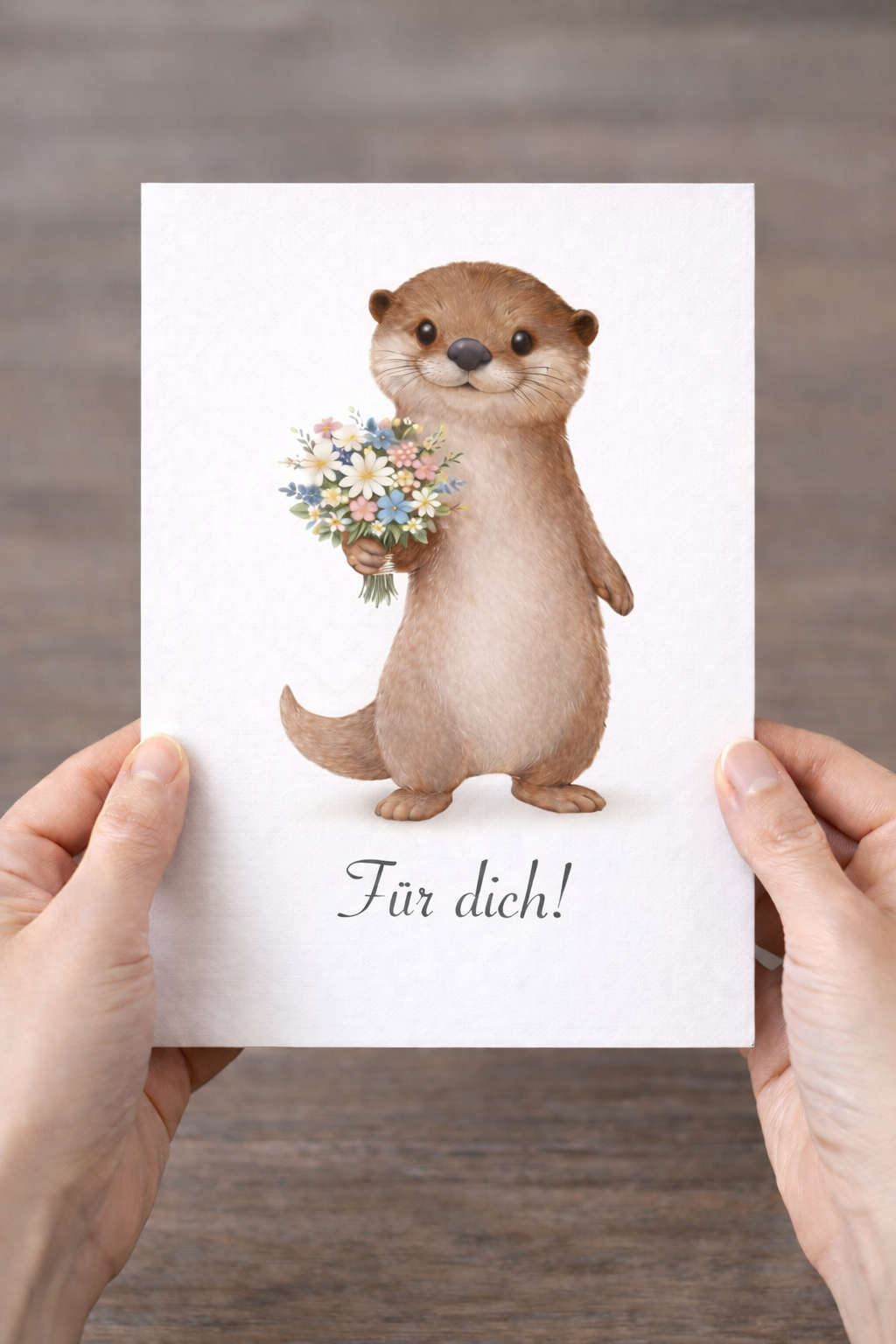 Klappkarte - Für dich - vielseitig einsetzbar - DIN A5 - Sofortdownload