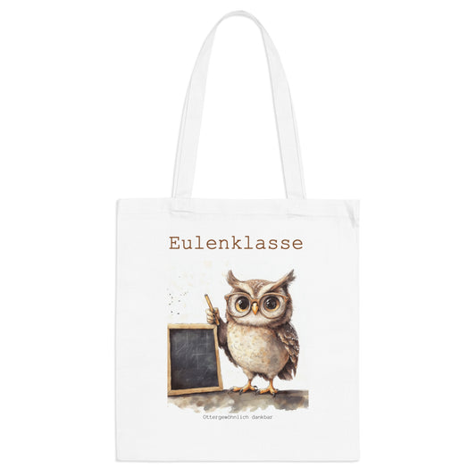 Jutebeutel "Eulenklasse"