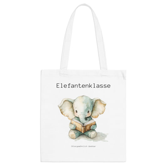 Jutebeutel "Elefantenklasse"