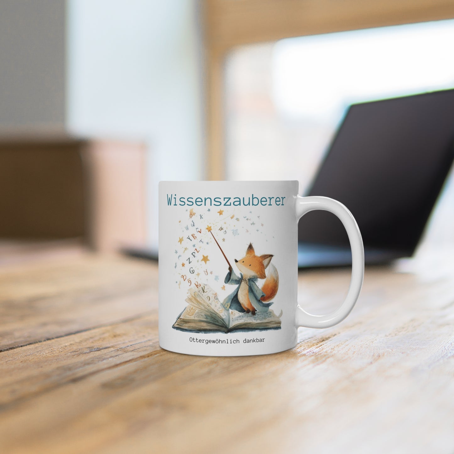 Tasse "Wissenszauberer Fuchs"