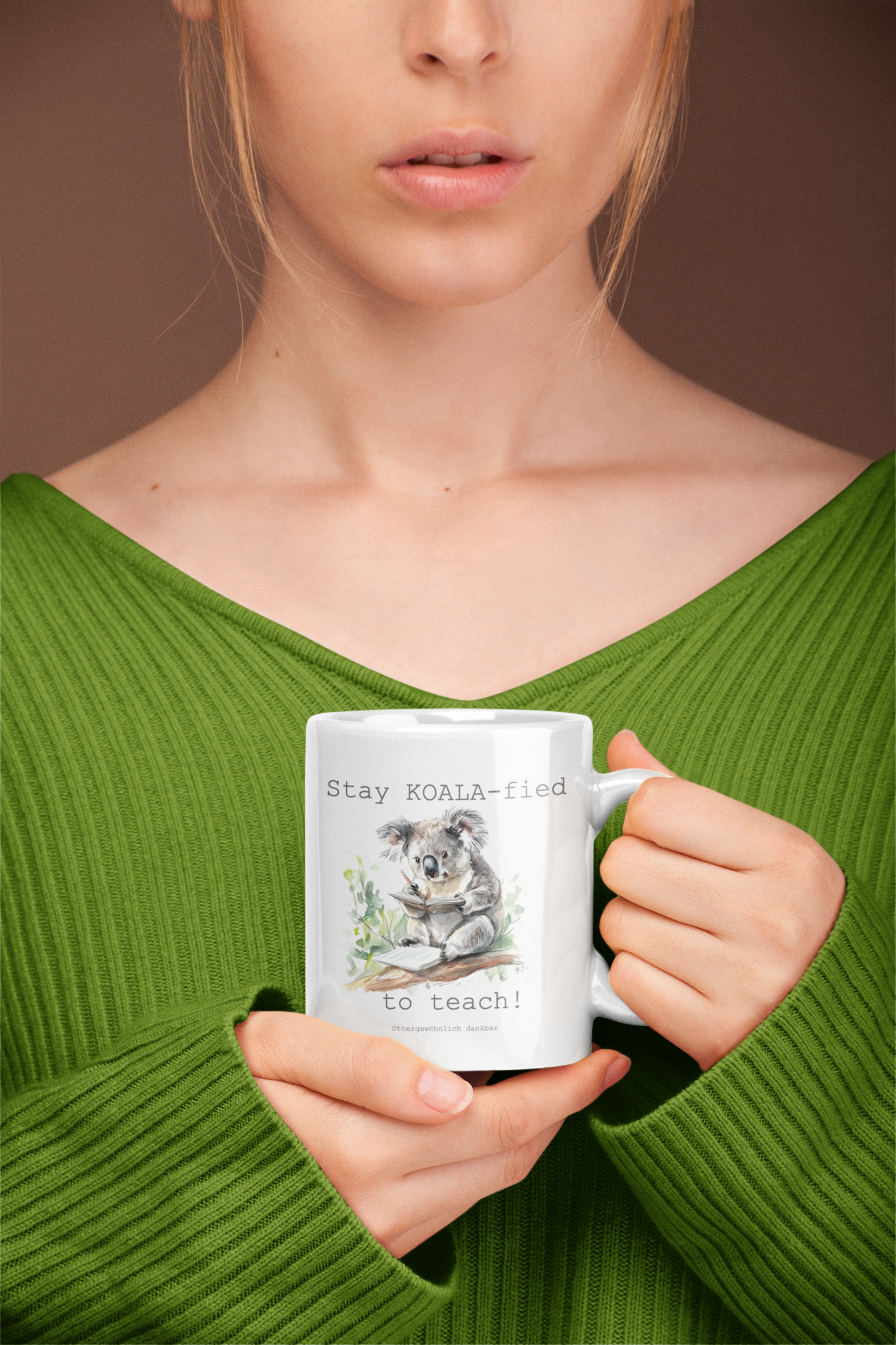 Tasse "Stay KOALA-fied to teach!"