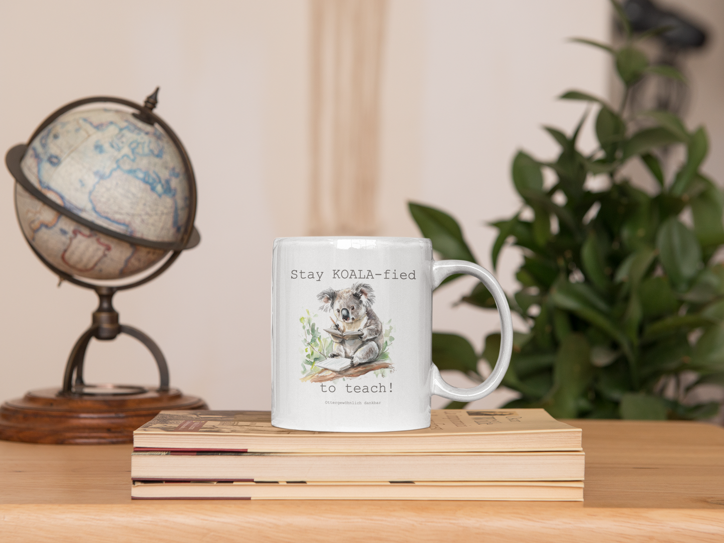 Tasse "Stay KOALA-fied to teach!"