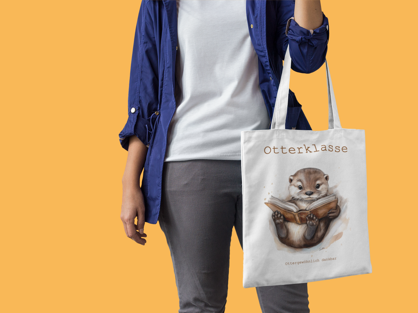 Jutebeutel "Otterklasse"