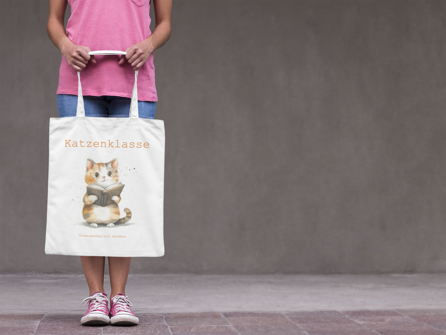 Jutebeutel "Katzenklasse"