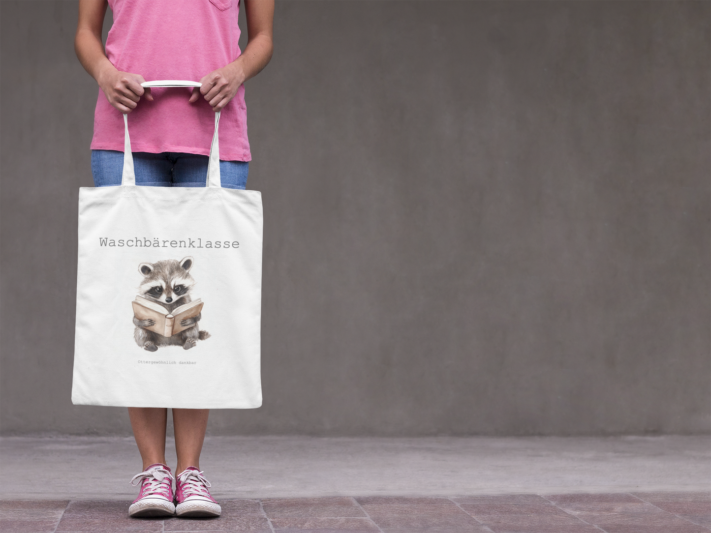 Jutebeutel "Waschbärenklasse"
