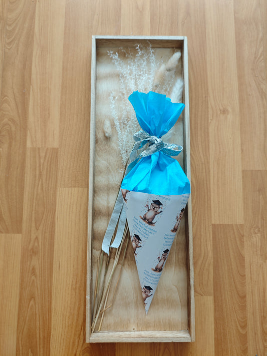 Abschlusstüte Referendariat bestanden – DIY Abschlusstüte zum selber basteln – Sofort-Download