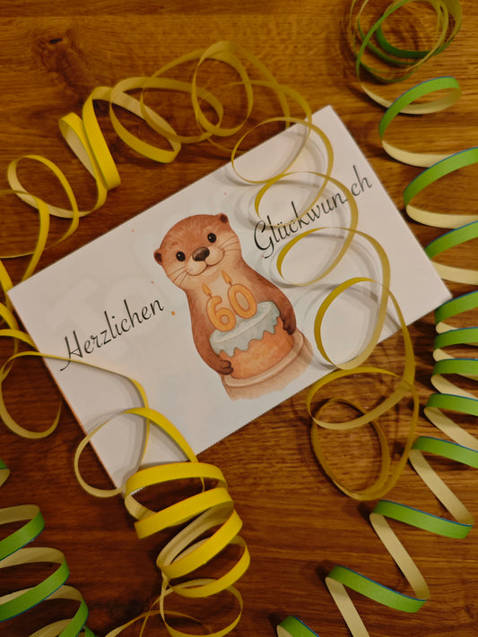 Toffifee-Bandarole - 60. Geburtstag - Geburtstagsgeschenk - im - Kollegium - DIY - Bastelvorlage