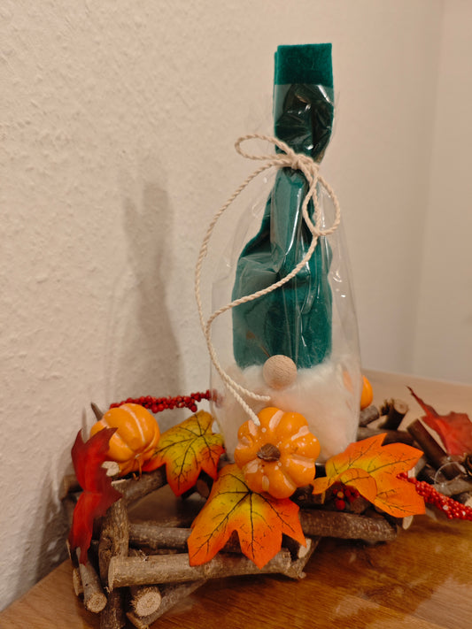 Herbstwichtel - Kürbiswaffeln-Etiketten - Bastelvorlag - DIY - Sofortdownload