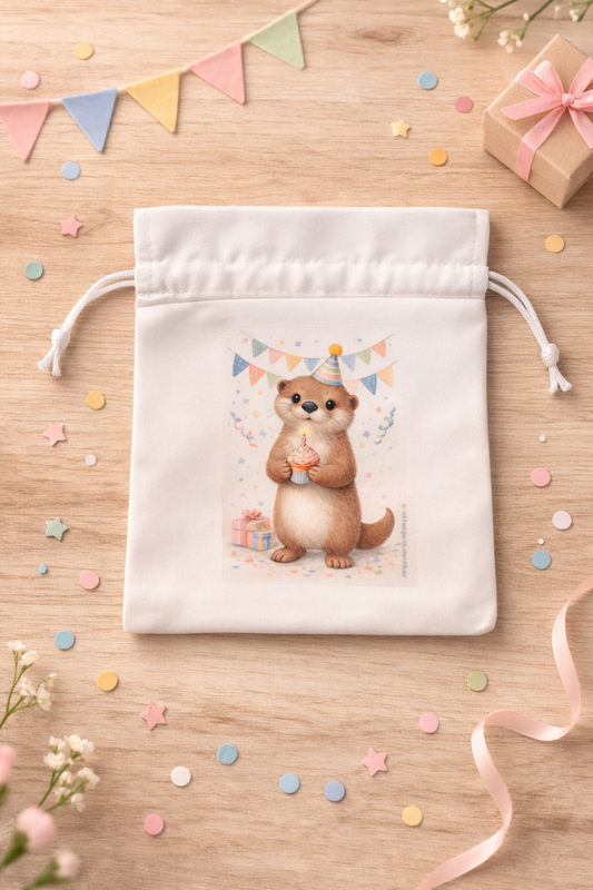Bedrucktes Geschenksäckchen - Geburtstag - kompatibel mit 190g Gläsern