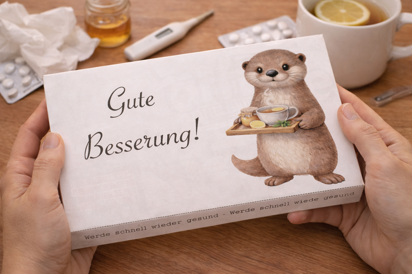 Toffifee-Banderole - Gute Besserung - DIY - Sofortdownload