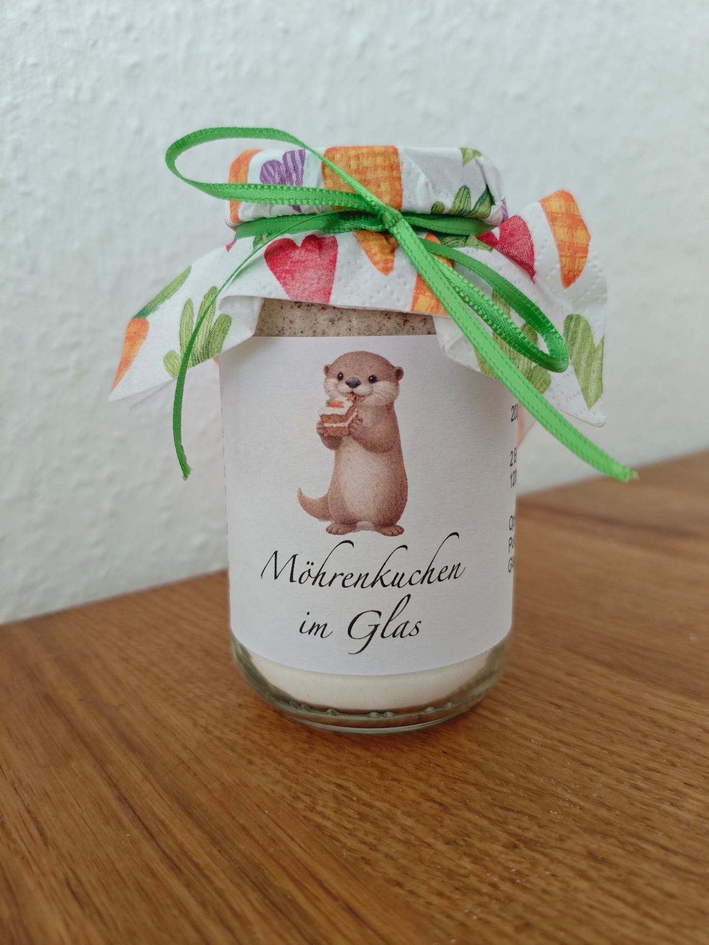 Möhrenkuchen - frühlingshaftes Geschenk