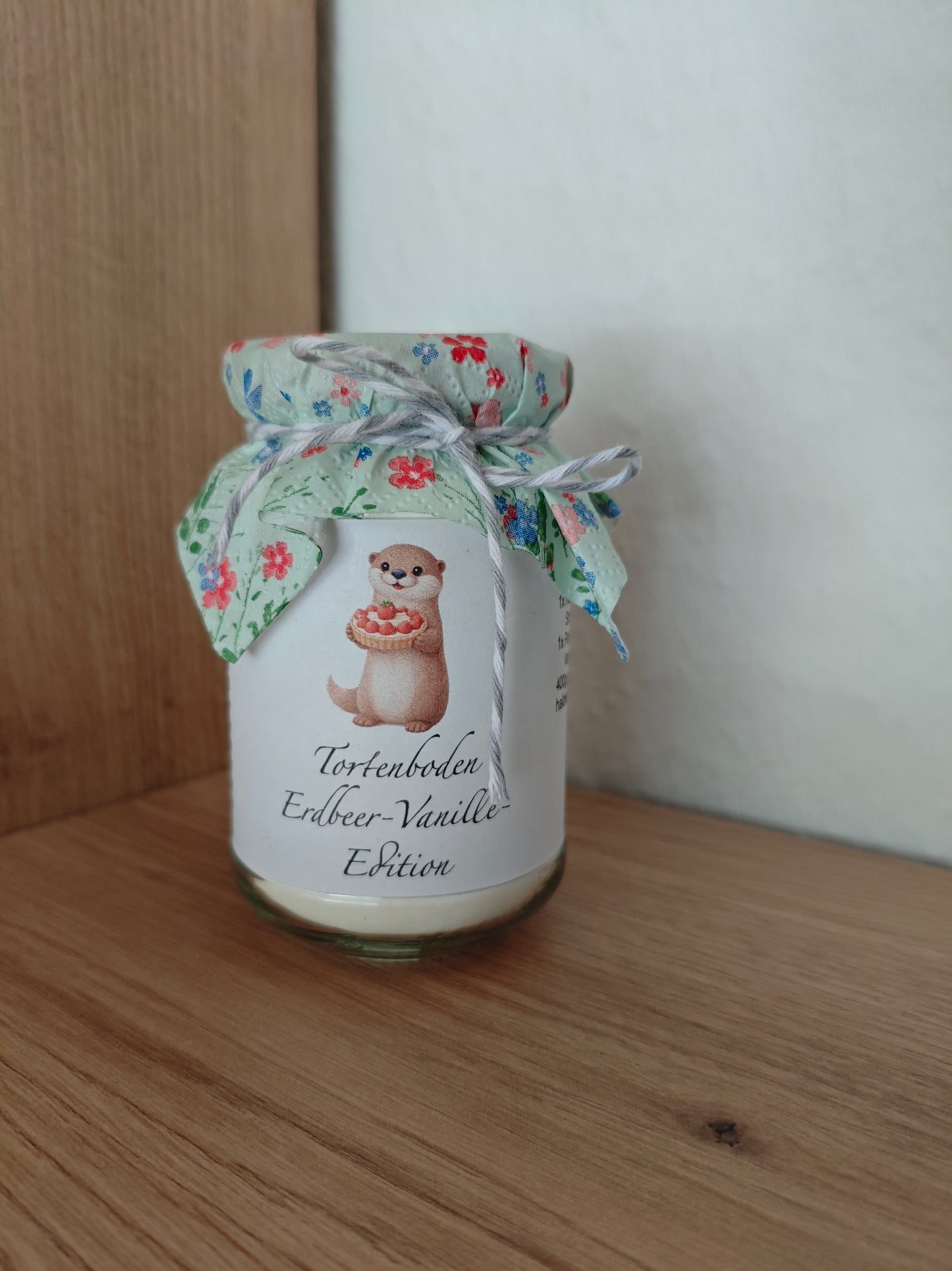 Tortenboden Erdbeer - frisches Geschenk