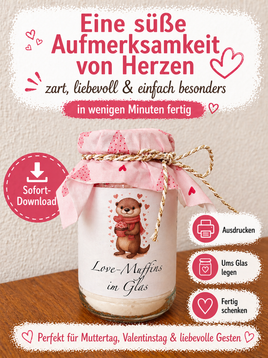 Love Muffins - liebevolles Geschenk