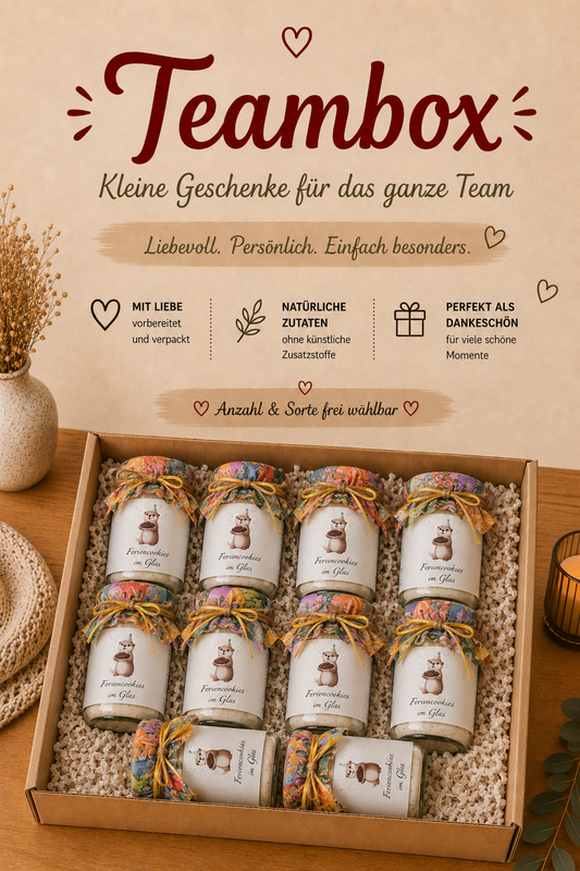 Teambox - kleine Geschenke für das ganze Team
